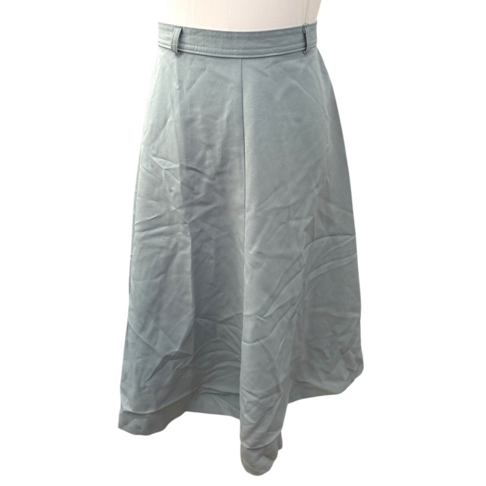 NWT Vintage British Canvas Styled In California Gray Skirt Size 9/10 - Picture 2 of 6